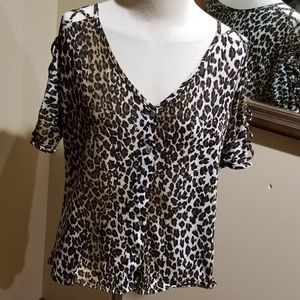 😎LEOPARD PRINT TOP